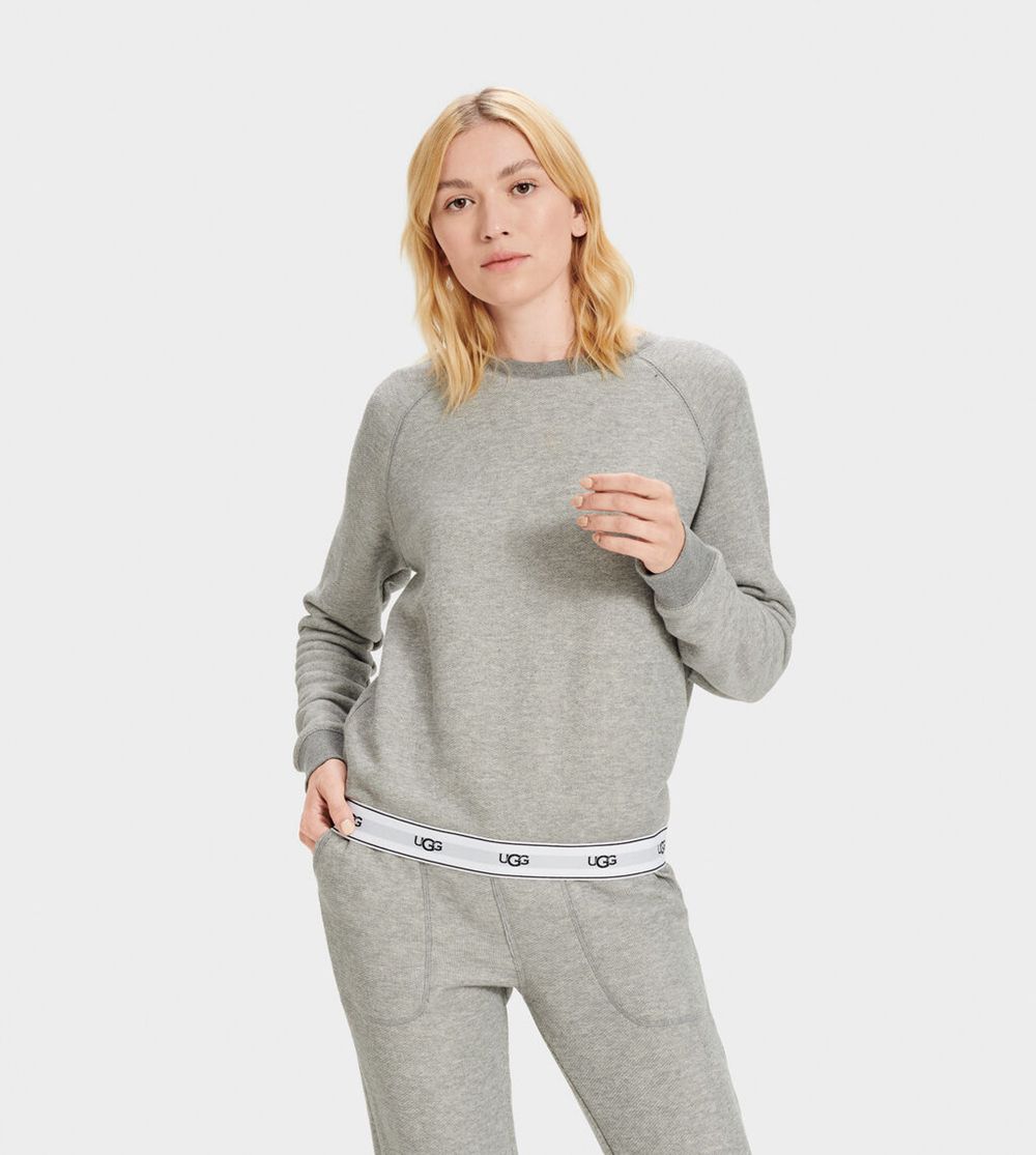 Ugg Nena - Womens Sweatshirts - Grey - NZ (0917OQJKG)